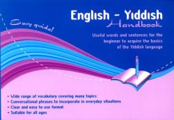 English-Yiddish Handbook