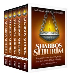 Shabbos Shiurim, 5 Volume Boxed Set