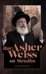 Rav Asher Weiss on Moadim - Bein Ha'metzarim